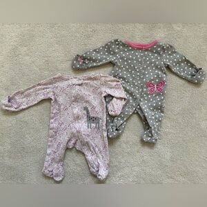 Newborn sized baby sleepers
